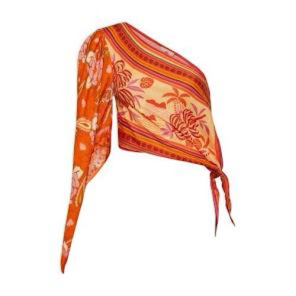 NWT FARM RIO Farm Rio Forest Mixed Scarves Top Size XL. - Picture 2 of 10